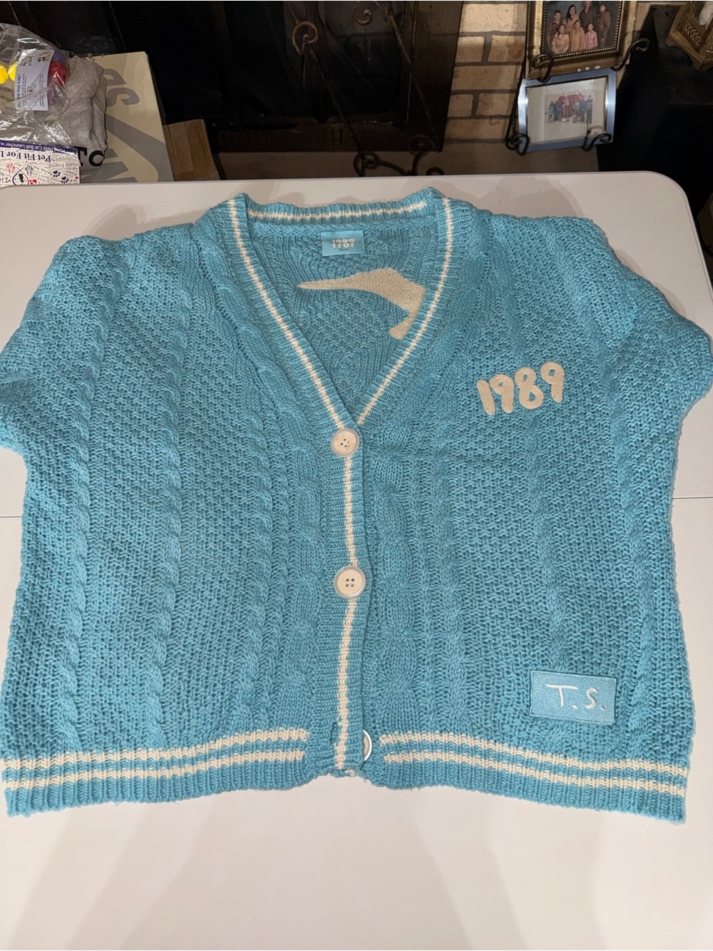 Taylor Swift 1989 Taylor’s Version Cardigan Blue MD/LG Official Merch